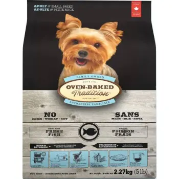 Oven Baked Tradition Dog Food Dog Food Adult Small Breed With Fish 2,27kg