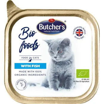 Butcher's Bio Food Cat Z Rybą 85g