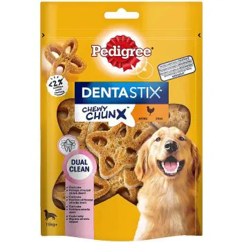 Pedigree Dentastix Chewy ChunX Maxi Dentystyczne Przysmaki Dla Dorosłego Psa Ras Powyżej 15kg Kurczak 68g