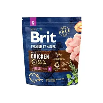 Brit Premium By Nature Junior S Z Kurczakiem 1kg