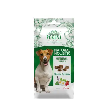 POKUSA Psiastkeczka Herbal Snacks 50g