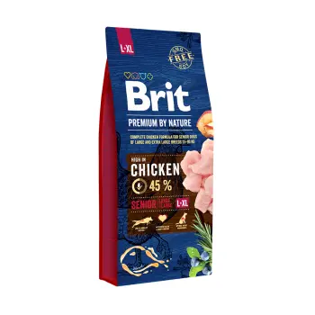 Brit Premium By Nature Senior L+XL Z Kurczakiem 15kg