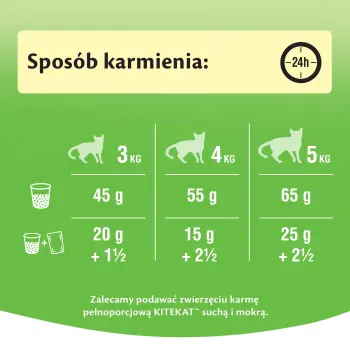 KITEKAT Sucha Karma Dla Kotów Z Kurczakiem I Warzywami 12kg