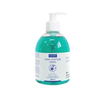 Over Cosmetics Hand Sanitizer Green 450ml