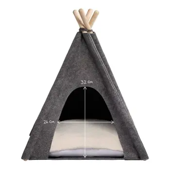 Brands Factory Sp. z o.o. MYANIMALY Tipi Filc S - Ecru