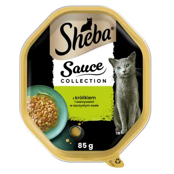 Sheba Sauce Speciale Z Królikiem, Kaczką I Warzywami 85g