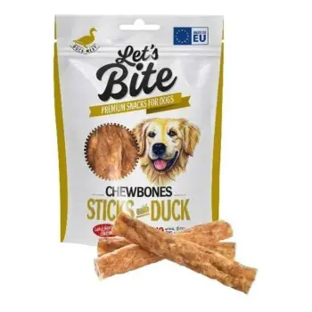 Brit Let’s Bite Chewbones Sticks with Duck 120g