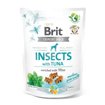 Brit Care Dog Crunchy Cracker Insects Rich In Tuna 200g