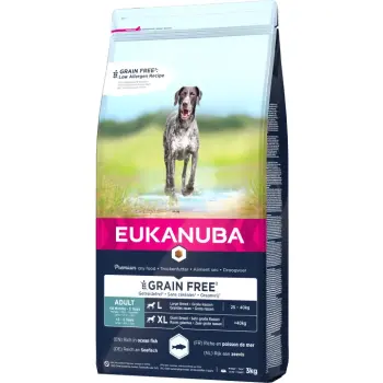 Eukanuba Adult Large Grain Free Łosoś 3kg