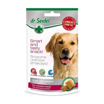 Laboratorium DermaPharm Dr Seidel Smakołyki Na Spokojną Podróż Dla Psów 90g