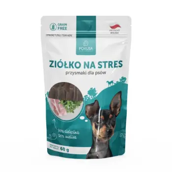 POKUSA Ziółko na stres - cielęcina i melisa 60g