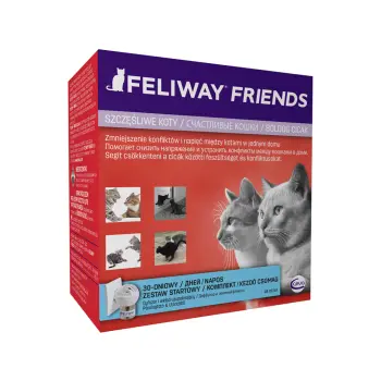 Ceva Animal Health Polska Sp. Z O.o Feliway Friends Dyfuzor 48ml + Wkład 48ml