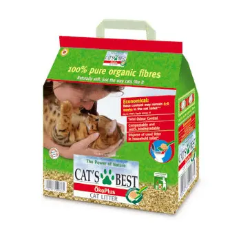 JRS Cats Best Eko Plus - Żwirek Drewniany Zbrylający 5l / 2,1kg