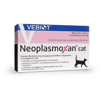 Nutrifarm Sp. Z O.o. Vebiot Neoplasmoxan Cat 30 Tabletek