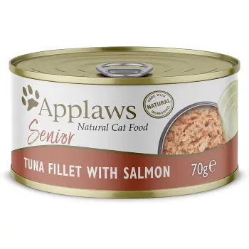 APPLAWS Senior Tuna With Salmon In Jelly Tin 70g