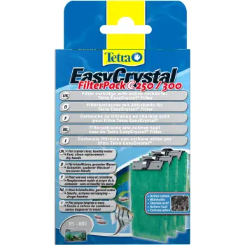 Tetra Easy Crystal Filter Pack 250/300 With Activated Carbon 3 Sztuki