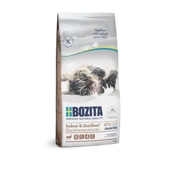 BOZITA Indoor & Sterilised Z Reniferem 2kg