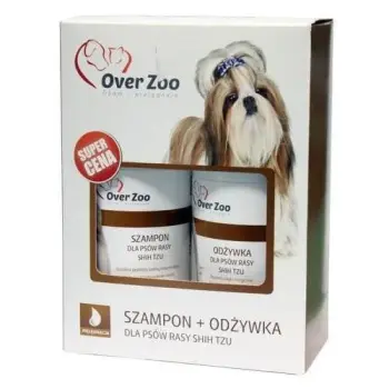 OVER ZOO Szampon 250ml + Odżywka 240ml Dla Psów Rasy Shih Tzu