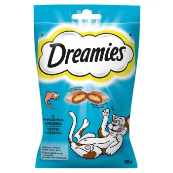 DREAMIES Przysmak Dla Kota Z Łososiem 60g