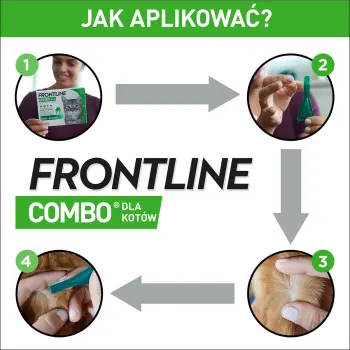 FRONTLINE Combo Spot-On Dla Kotów 3x0,5ml