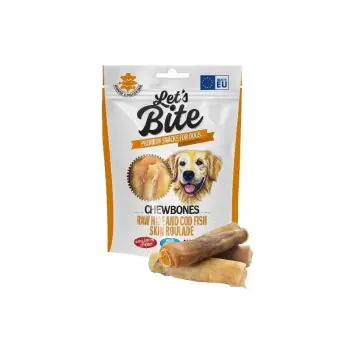 Brit Let’s Bite Chewbones Raw Hide & Cod Fish Skin 135g