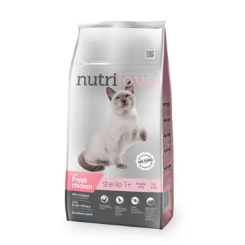 Nutrilove Sterile Cat Chicken 7kg