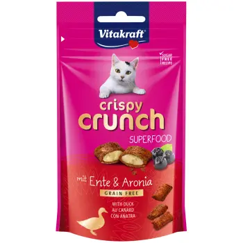 Vitakraft Crispy Crunch Z Kaczką I Aronią Dla Kota 60g