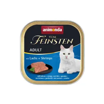 Animonda Vom Feinsten Adult Cat Łosoś I Krewetki 100g