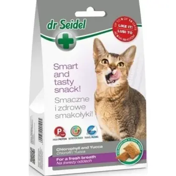 Laboratorium DermaPharm Dr Seidel Smakołyki Na Świeży Oddech Dla Kota 50g