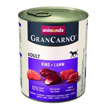 Animonda Grancarno Adult Dog Wołowina + Jagnięcina 800g