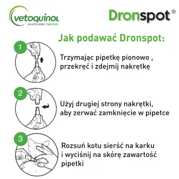 Bayer Dronspot Krople Na Robaki I Pasożyty 2x0,35ml