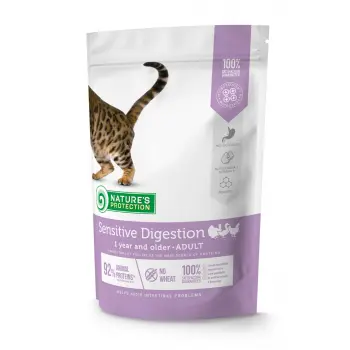 Nature's Protection Sensitive Digestion Poultry Adult Cat 400g