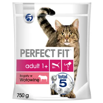 PERFECT FIT Adult 1+ Z Wołowiną 750g