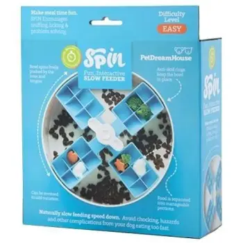 Pet Dream House Spin Windmill Blue Easy Miska Interaktywna 2l