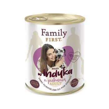 FAMILY FIRST Adult Indyk Z Pietruszką 800g