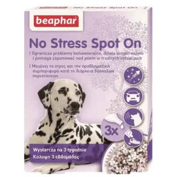 BEAPHAR No Stress Spot On Dla Psów 3x0,7ml