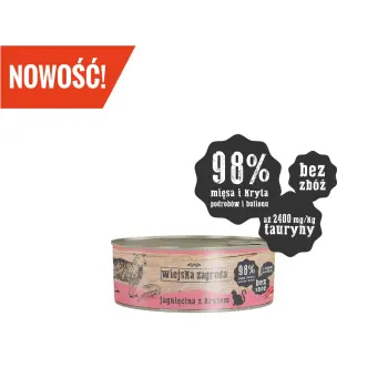 Wiejska Zagroda Jagnięcina Z Krylem 85g