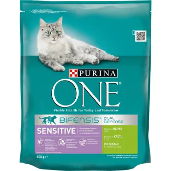 Purina One Cat Sensitive Karma Z Indykiem Dla Kota 800g