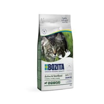 BOZITA Active & Sterilised Z Jagnięciną 10kg