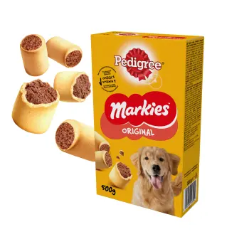 PEDIGREE® Markies™ Original 500g - chrupiące ciasteczka dorosłych dla psów