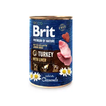 Brit Premium By Nature Turkey With Liver 400g