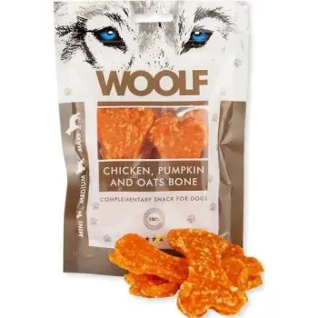 Brit Woolf Large Chicken Pumpkin And Oats Bone 100g