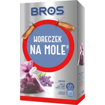 Bros Woreczek Na Mole Lawendowy 1szt