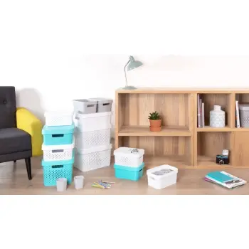 Curver Infinity Pojemnik Z Przykrywką Biały 17l