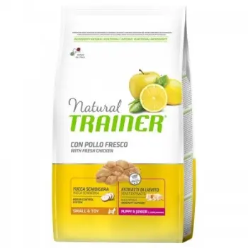 Trainer Natural Small and Toy, Puppy & Junior, kurczak 7 KG