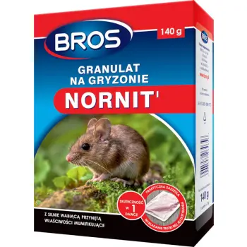 BROS - Nornit granulat na gryzonie 140g