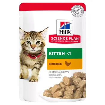 Hill's Science Plan Feline Kitten Kurczak 85g