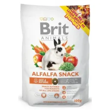 Brit Animals Alfalfa Snack Dla Gryzoni 100g