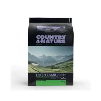 COUNTRY&NATURE Lamb And Turkey Recipe Adult Dog Small & Medium Breeds 3kg