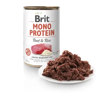 Brit Mono Protein Beef & Brown Rice 400g